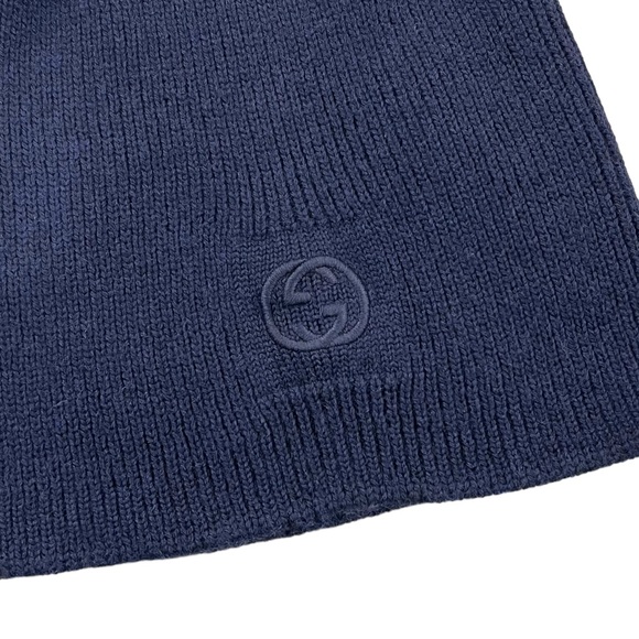 Gucci GG Logo Wool Beanie - Picture 2 of 6